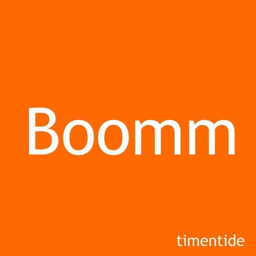 Boomm cover art