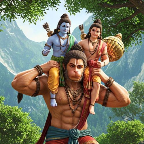 Rom Rom Mein Bas Ja Hanuman