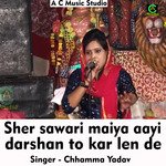 Sher sawari maiya aayi darshan to kar len de (Hindi Song)