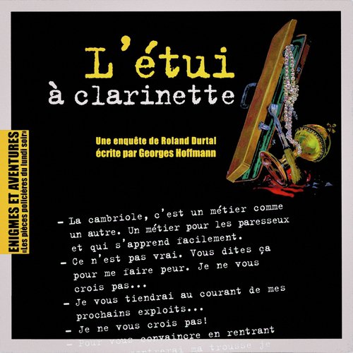 Enigmes et aventures : « L&#039;étui à clarinette » (Les pièces policières du lundi soir) - Single_poster_image