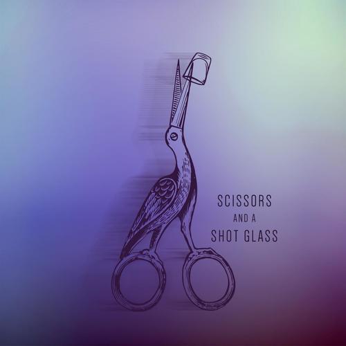 Scissors and a Shot Glass