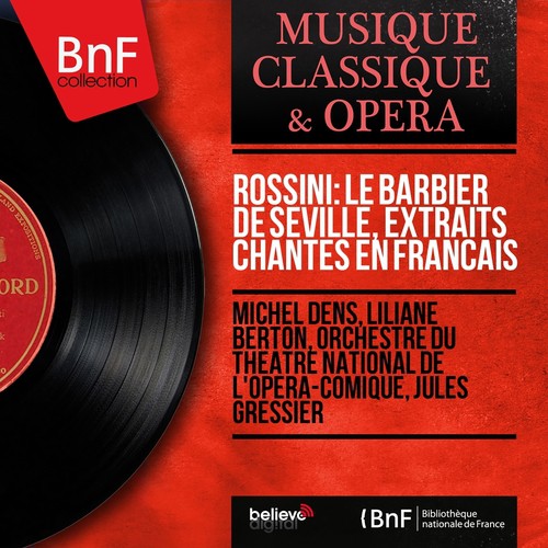 Rossini: Le barbier de Séville, extraits chantés en français (Mono Version)_poster_image