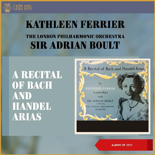 A Recital of Bach and Handel Arias (Album of 1953)