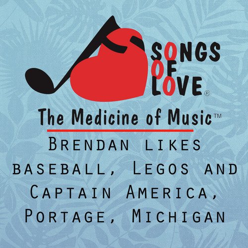 Brendan Likes Baseball, Legos and Captain America, cover art