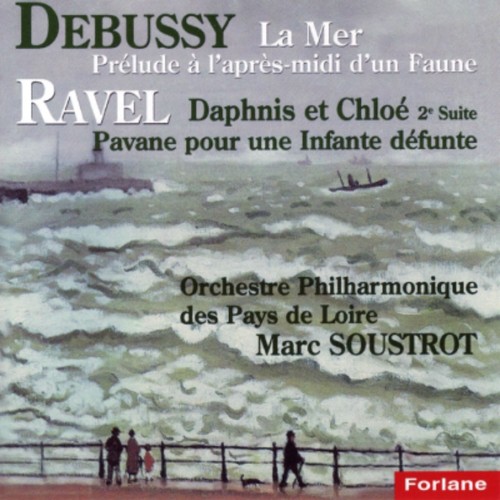 La mer, trois esquisses symphoniques: Jeux de vagues cover art