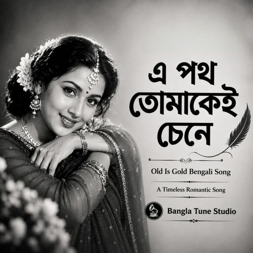 এ পথ তোমাকেই চেনে | Old Is Gold 70s Bengali Romantic Song | Purono Diner Gaan