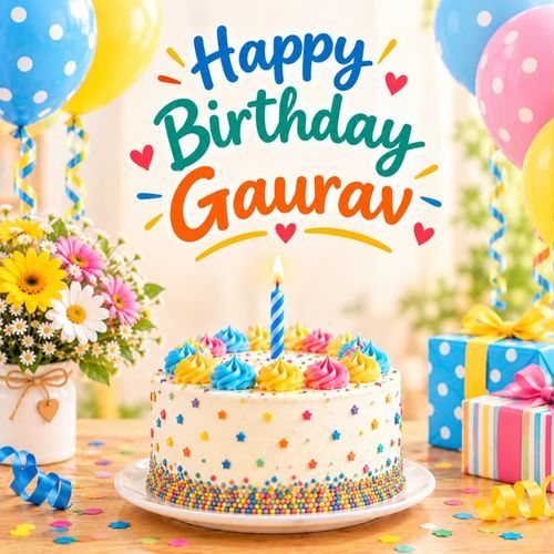 Happy Birthday Gaurav
