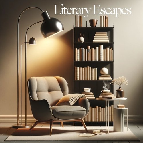 Literary Escapes: Cozy, Relaxing, Bookish, Quiet Moments, Blisfull Corner, Nook, Reading