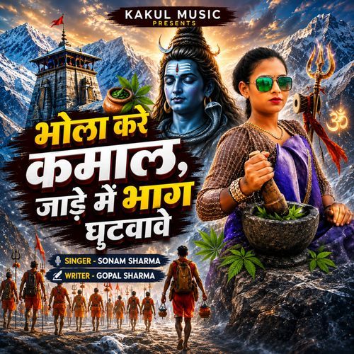Bhola Kare Kamaal Jaade Main Bhang Ghutwave