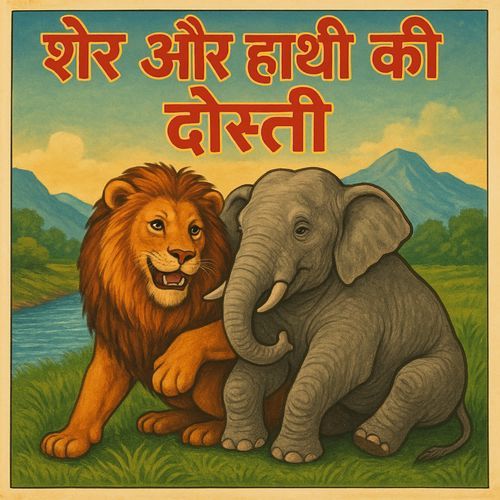 Sher Or Hathi Ki Dosti (बच्चों की कहानिया)