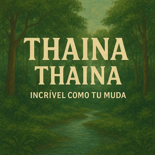THAINA THAINA INCRIVEL COMO TU MUDA cover art