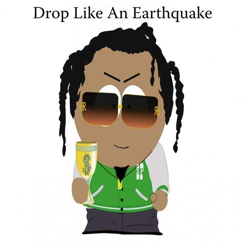 drop like an earthquake album cover