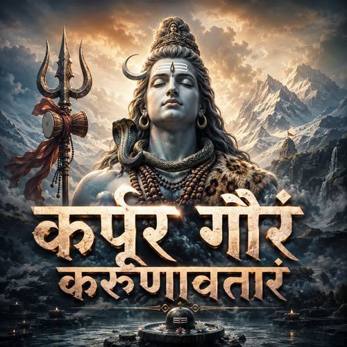 कर्पूर गौरं करुणावतारं