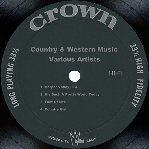 Country &amp; Western Music