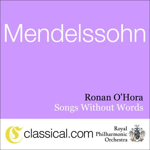 Felix Mendelssohn, Liede Ohne Worte Book I, Op. 19