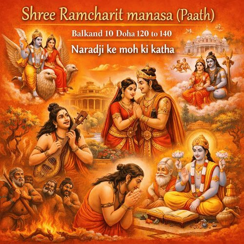 Shree Ramcharit Manasa(Paath) Balkand 10 Doha 120 to 140 Naradji ke moh ki katha