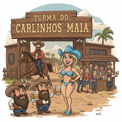 TURMA DO CARLINHOS MAIA cover art