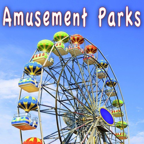 Amusement Park Ambience with Children & Rides