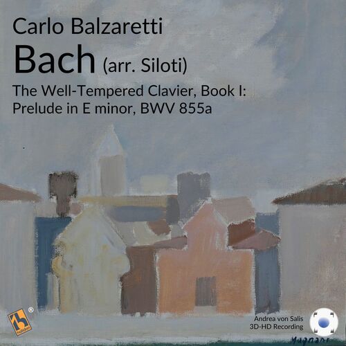 Bach: The Well-Tempered Clavier, Book I: Prelude in E Minor, BWV 855a (Arr. for Piano by A. Siloti)_poster_image