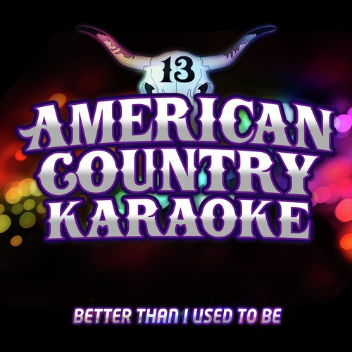 Better Than I Used to Be (Karaoke in the Style of Tim McGraw)