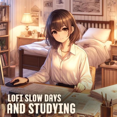 Lofi Slow Days and Studying_poster_image