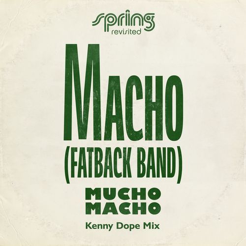 Mucho Macho (Kenny Dope Mix Edit) cover art