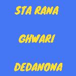 Sta Rana Ghwari Dedanona