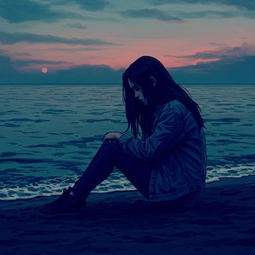 Girl on the Shore