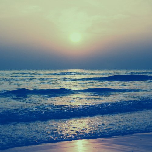 Music with Ocean Sounds Soundtrack for Crashing Waves cover art
