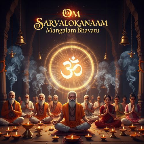 Om Sarvolokanam Mangalam Bhavatu