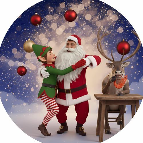musica de navidad moderna​ cover art