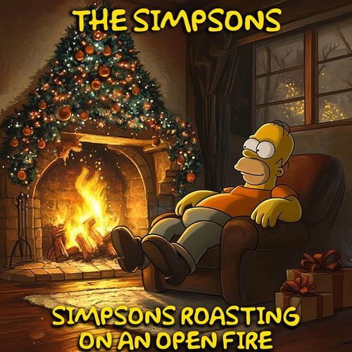 The Simpsons Christmas Movie Soundtrack - Simpsons Roasting On An Open Fire_poster_image