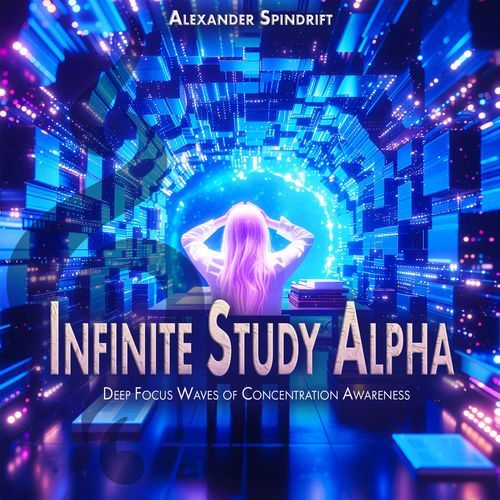 Infinite Study Alpha: Deep Focus Waves of Concentration Awareness