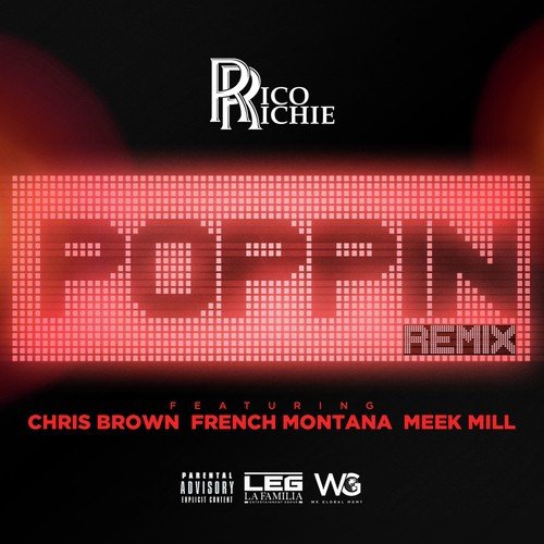 Poppin' (Remix) [feat. Chris Brown, French Montana & Meek Mill] - Single