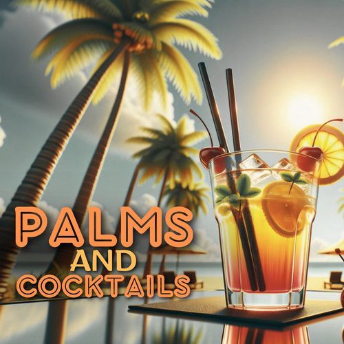 Palms and Cocktails: Summer Beach Bar with Chill House Vibes