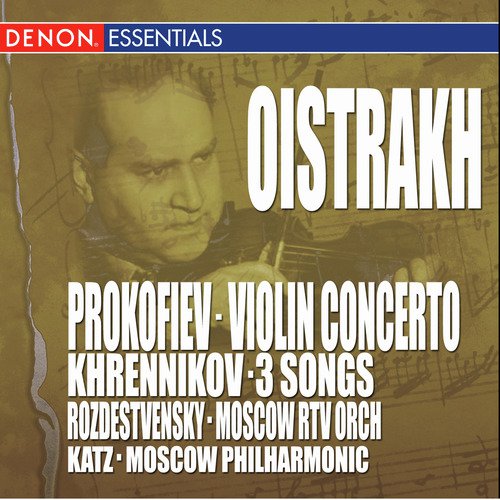 Three Songs for Violin & Orchestra, Op. 26: II.