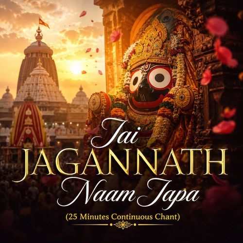 Jai Jagannath Naam Japa (25 Minutes Continuous Chant)