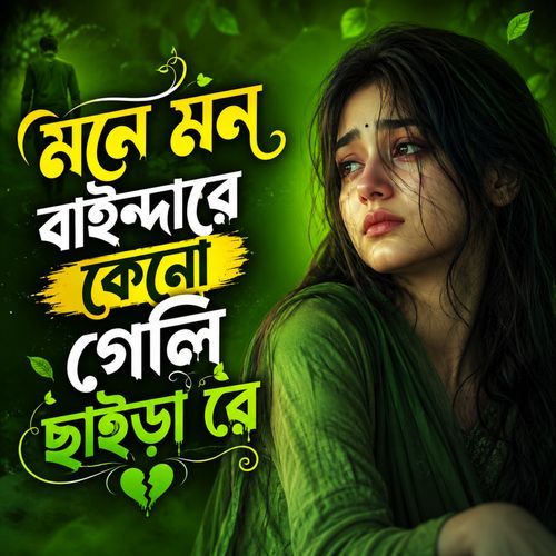 মনে মন বাইন্দারে কেনো গেলি ছাইড়া রে
