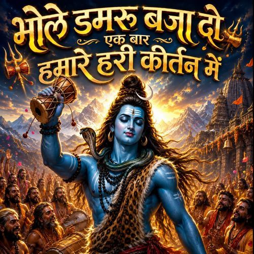 Bhole Damru Bajado Ek Baar Hamare Hari Kirtan Mein