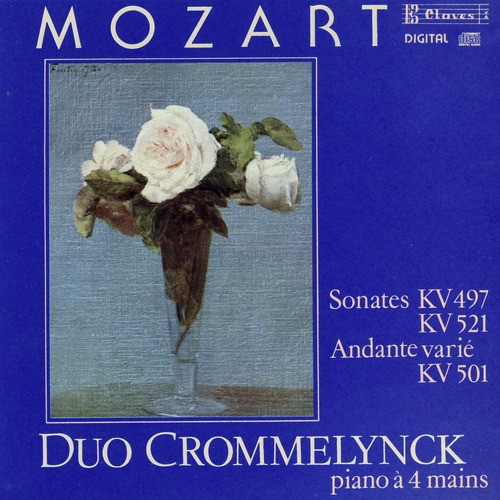 Mozart: Sonatas K. 497 & K. 521 - Andante with Variations, K. 501 for Piano 4 Hands
