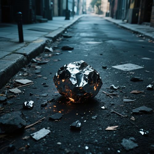meteorito en la calle cover art