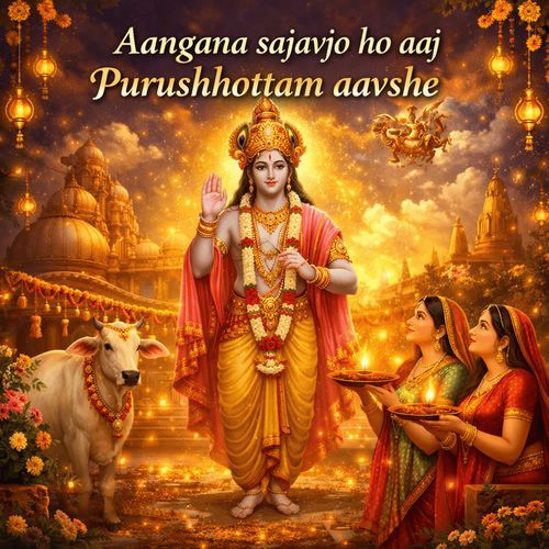 Aangana sajavjo ho aaj Purushottam aavshe