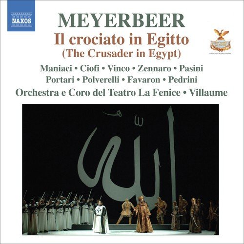 Il crociato in Egitto: Act I Scene 2: E Palmide! … ella sola or manca (Armando, Palmide) cover art