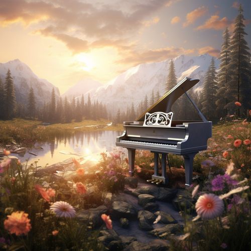 Piano Tapestry: Calm Symphony in Crescendo_poster_image