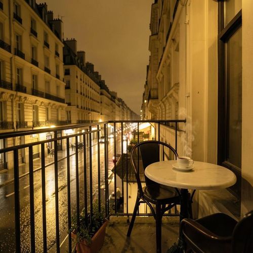 Night Study Paris Coffee Tape