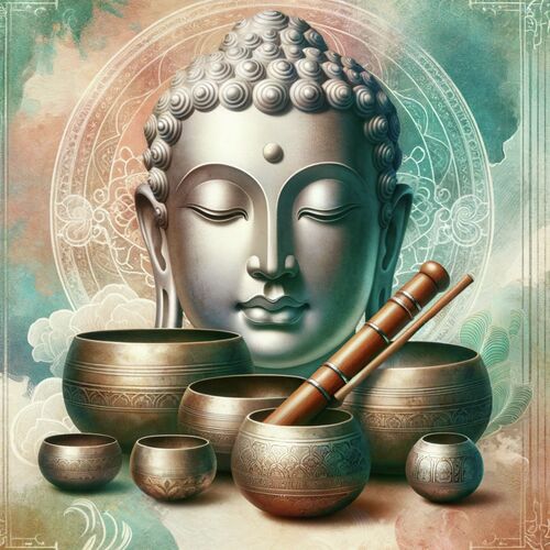 Spiritual Bowl Awakening (Tranquil Buddha's Flute, Healing Tibetan Bowls)_poster_image