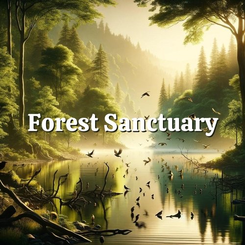 Forest Sanctuary: Soothing Birds & Gentle Waves_poster_image