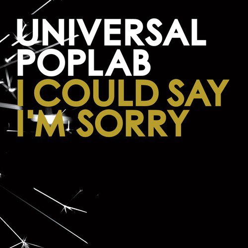 I Could Say I'm Sorry (Thermostatic Remix) cover art