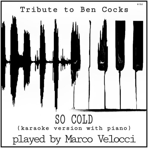 So cold (Karaoke version with piano G minor)