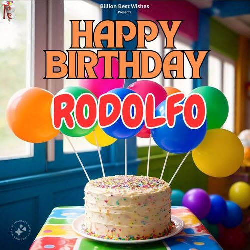 Happy Birthday Rodolfo